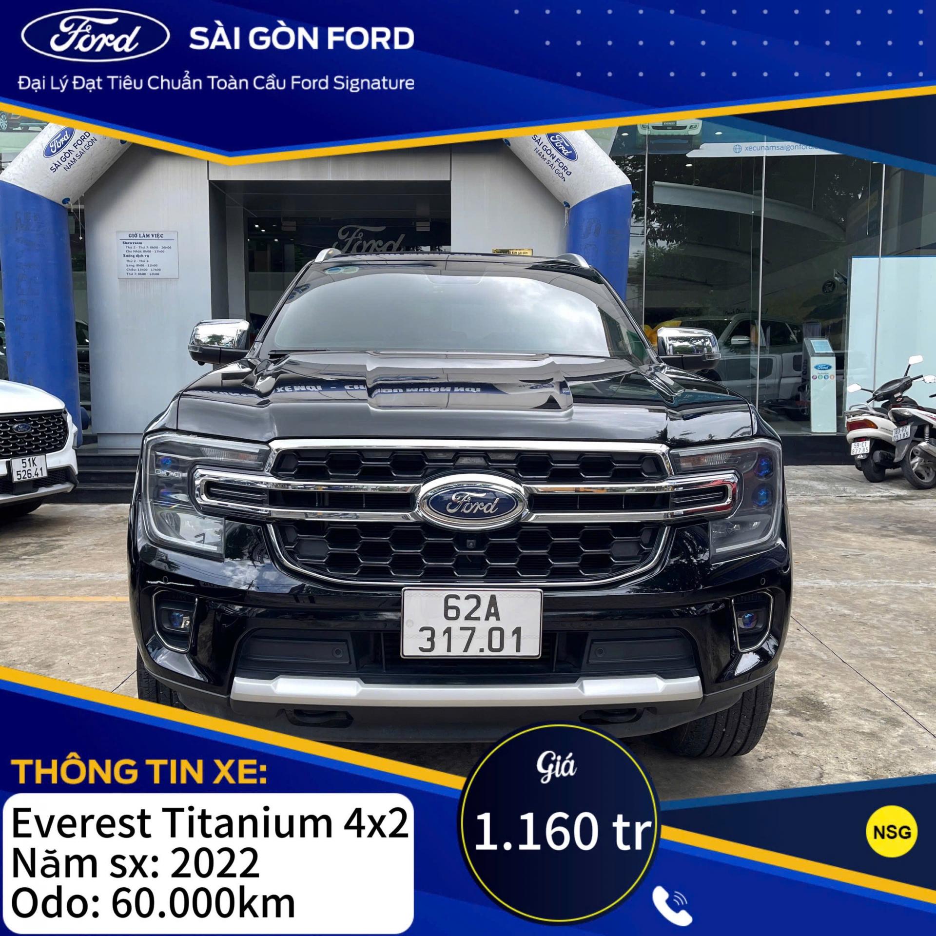 Ford Everest Titanium 2022